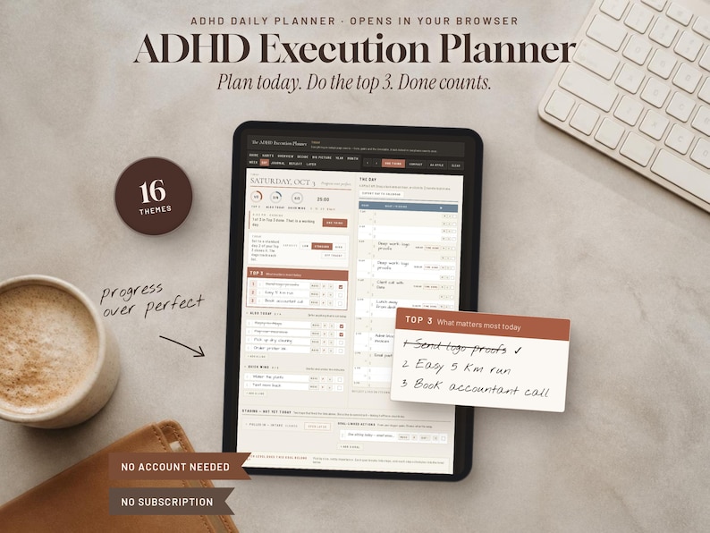ADHD Execution Planner