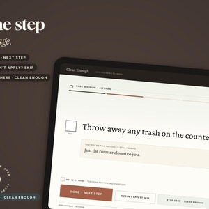 ADHD-paketplanerare | Goodnotes rengörings- och odaterade planerare, daglig planerarapp, uppgiftsförlamningsverktyg bild 11