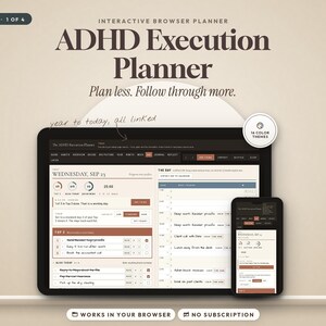 ADHD-paketplanerare | Goodnotes rengörings- och odaterade planerare, daglig planerarapp, uppgiftsförlamningsverktyg bild 4