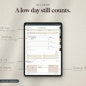 ADHD-paketplanerare | Goodnotes rengörings- och odaterade planerare, daglig planerarapp, uppgiftsförlamningsverktyg bild 14