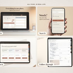 ADHD-paketplanerare | Goodnotes rengörings- och odaterade planerare, daglig planerarapp, uppgiftsförlamningsverktyg bild 16