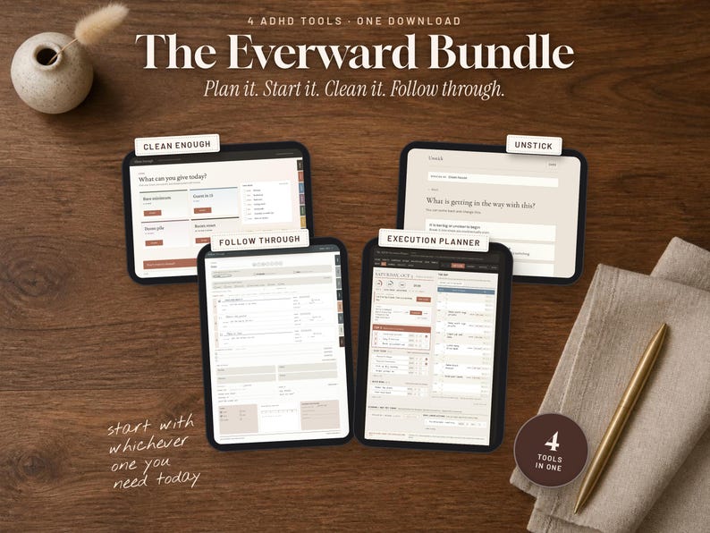 ADHD Planner Bundle