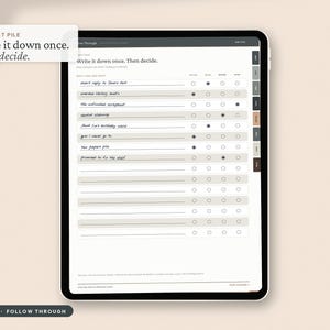 ADHD-paketplanerare | Goodnotes rengörings- och odaterade planerare, daglig planerarapp, uppgiftsförlamningsverktyg bild 15