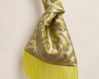 Japanese Fringe Knot Tote