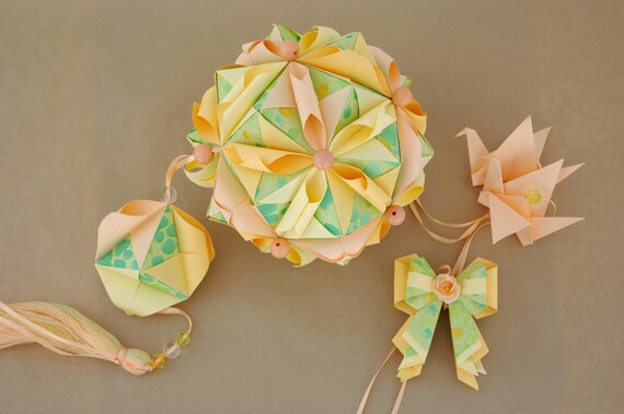 Mobile Pastels Origami Hanging Mobile Easter Etsy