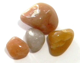 GOLDEN QUARTZ -  Golden Quartz Tumbled Stones -  One Ounce Golden Quartz