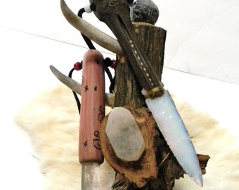 Neck Knives / METAPHYSICAL KNIFE and WAND / Altar Tools / Dragon Lair