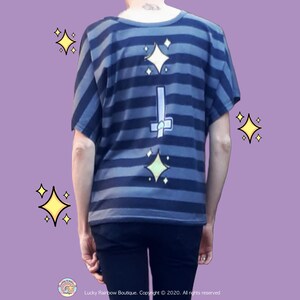 Stars and Cross Batwing Sleeve Shirt