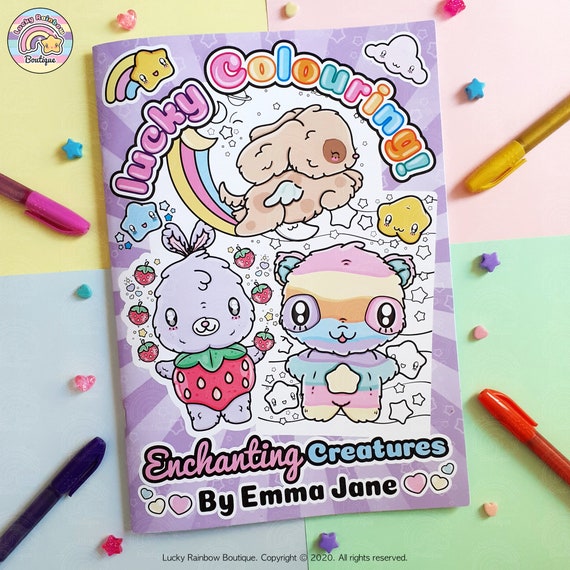   Kawaii Animal Coloring Pages  Free