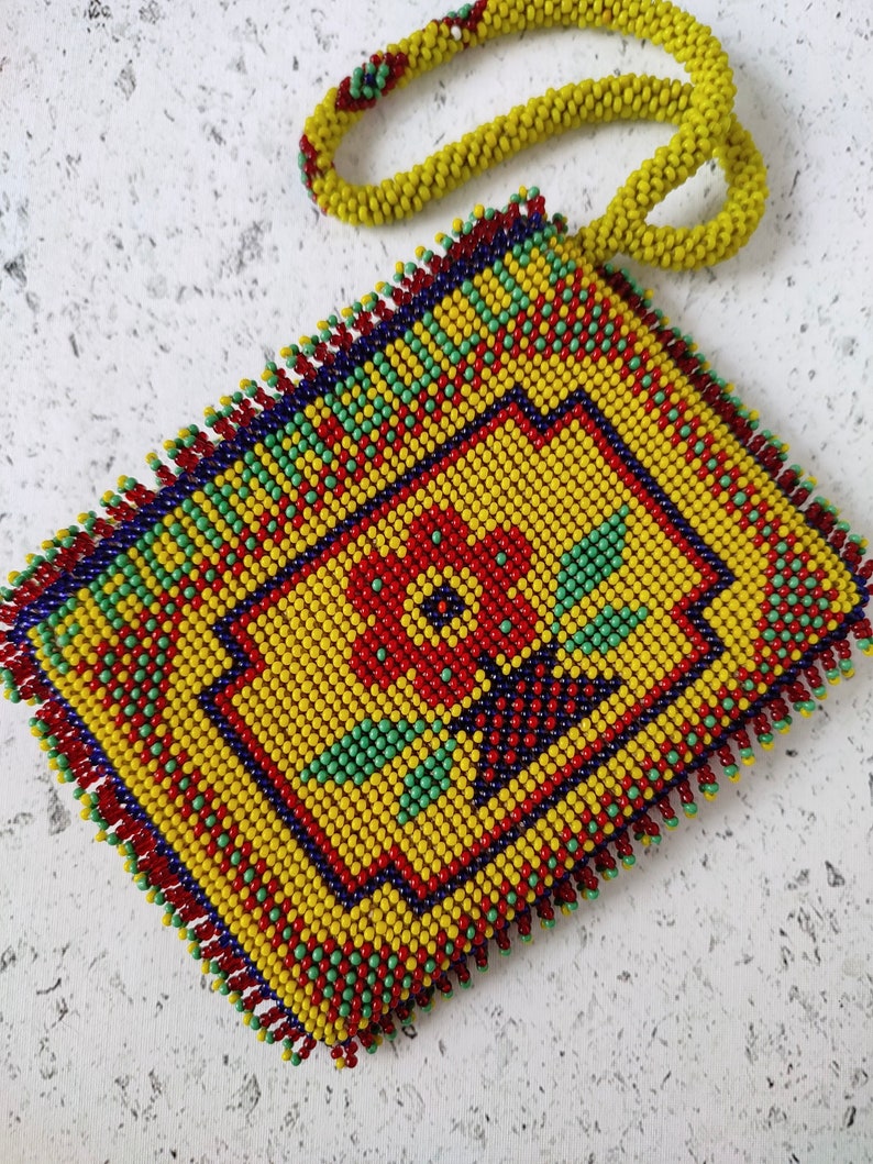 Vintage Prison Work Handmade Purse Etsy