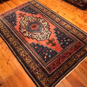 Tappeto turco 10&#39;4&quot;x6&#39;6&quot; Vintage Taspinar Tappeto anatolico Tappeto Orientale Fatto a mano Coloranti naturali Tribal Wool Eclettico tessuto a mano Boho GK256