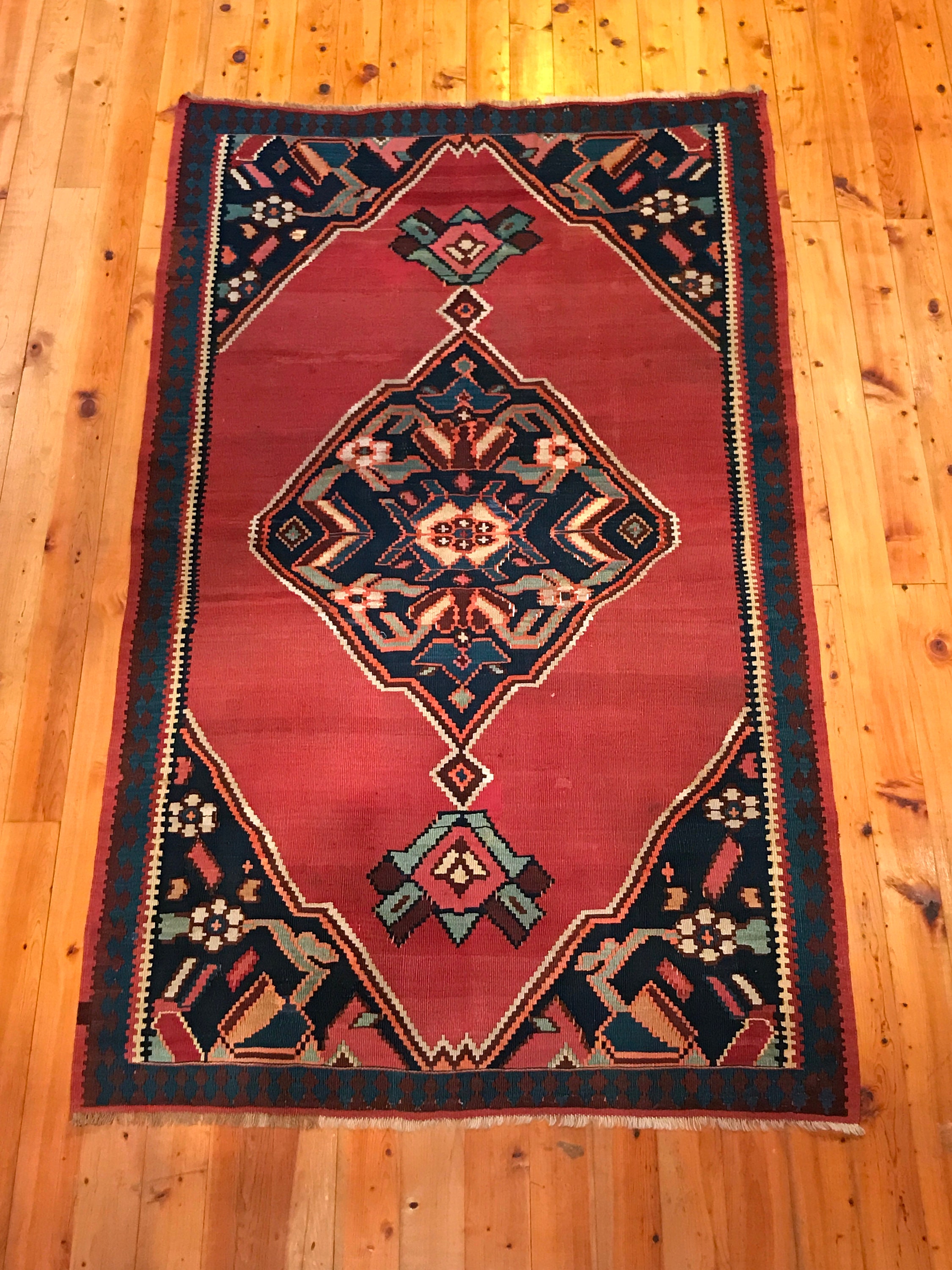 DOORS LIVING PRODUCTS KILIM ラグマット DOORS LIVING PRODUCTS SYMBOLIC KILIM DHURRIE S[DP93-6FJ011S