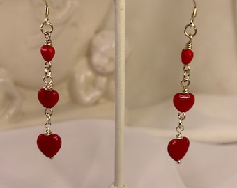Heart That Grew Three Sizes Dangle Earrings are Alive with Movement