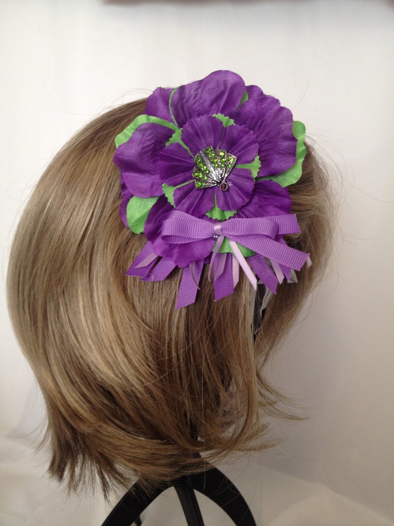 mardi gras hair tinsel