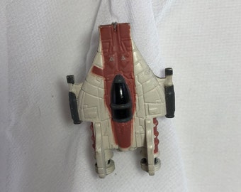 Miniature Star Wars Republic Jedi A-Wing Starship Vehicle Novelty 3D Pin Brooch