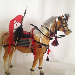 Model Horse Mongolian Ghengis Khan Costume Breyer Family Arabian Mare image 1