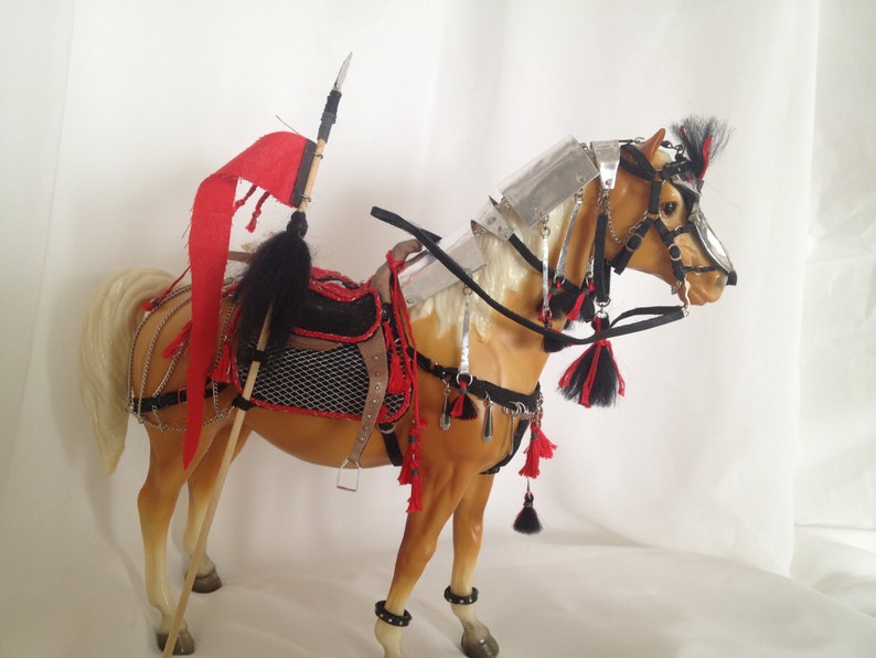 Model Horse Mongolian Ghengis Khan Costume Breyer Family Arabian Mare image 1