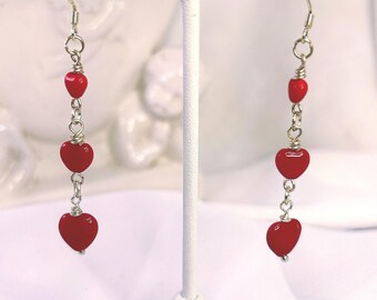Heart That Grew Three Sizes Dangle Earrings are Alive with Movement