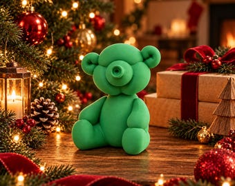 Balloon Bear Sculpture – Cute Bear Home Decor, Desk & Shelf Decoration, Unique Gift
