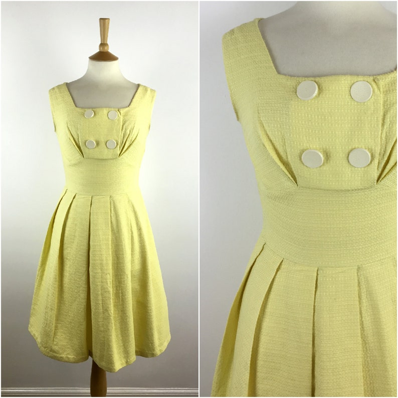 yellow summer dress uk