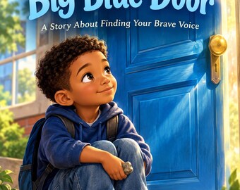 Luca and the Big Blue Door | Printable Children’s Storybook | Digital Download | Early Reader Book