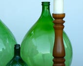 Italian wooden candlestick