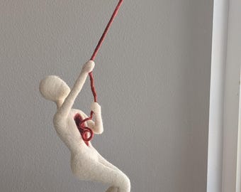 Felted Wool Figurative Sculpture