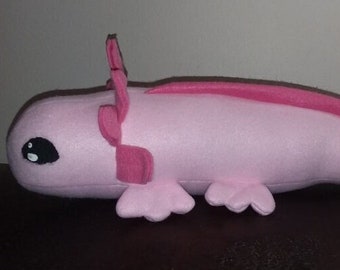 Pink Axolotl Plush