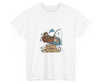 Gone Fishing Shirt - Funny Fishing Tee