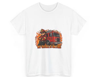 私のオフィスが火事だTシャツ - 面白い仕事用Tシャツ
