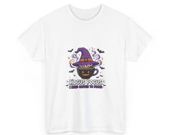 Hocus Pocus Coffee Shirt - Funny Halloween Coffee Tee