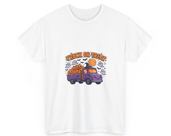 Truck Or Treat Halloween Shirt - Funny Trucker Tee