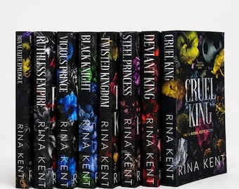 Rina Kent Royal Elite Series | 8-Book Dark Romance Collection (Physical Books)
