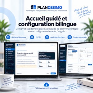 FR / EN - Planning du personnel restaurant et suivi des coûts — Planossimo, application hors ligne