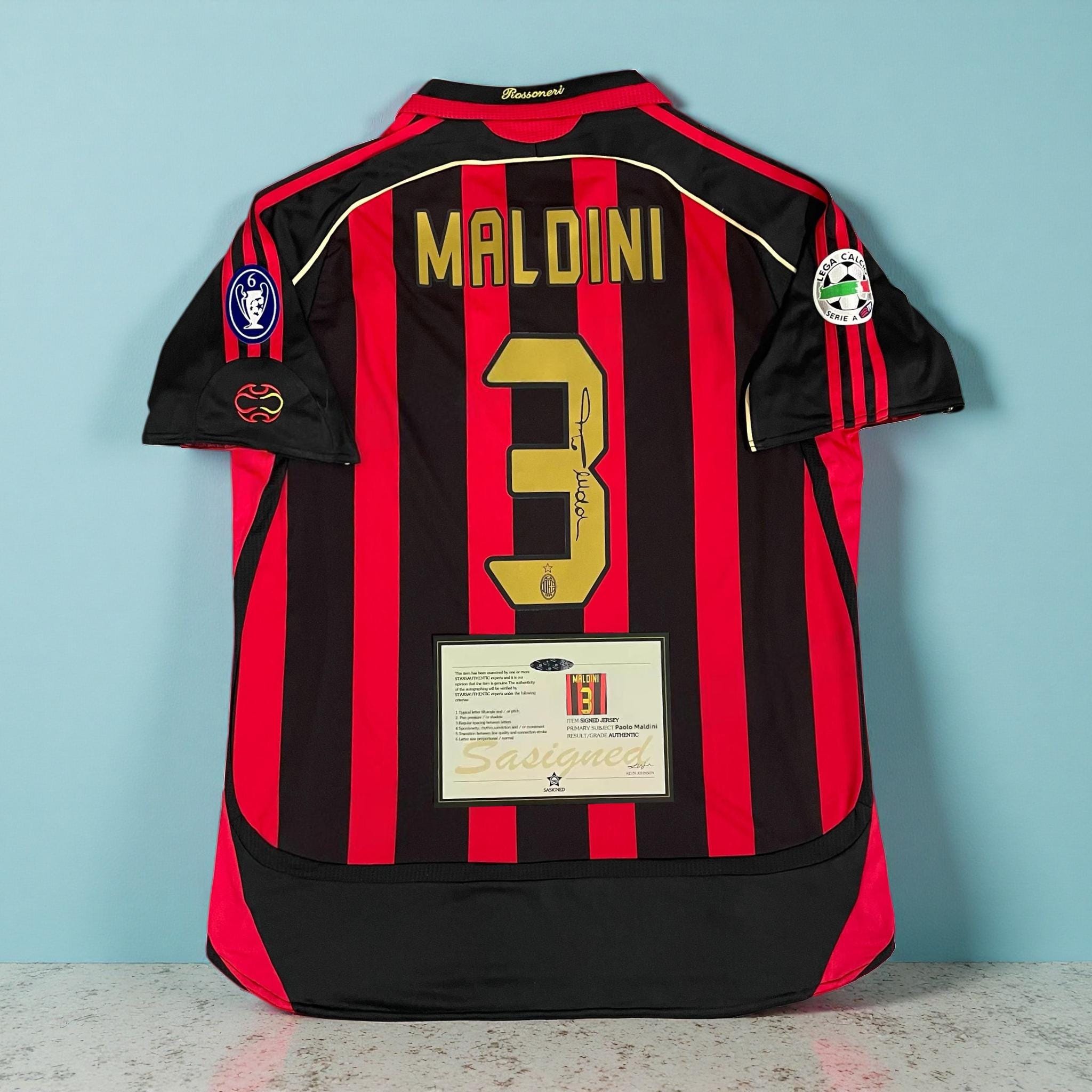 Maldini Retro Ac Milan Shirt - Etsy