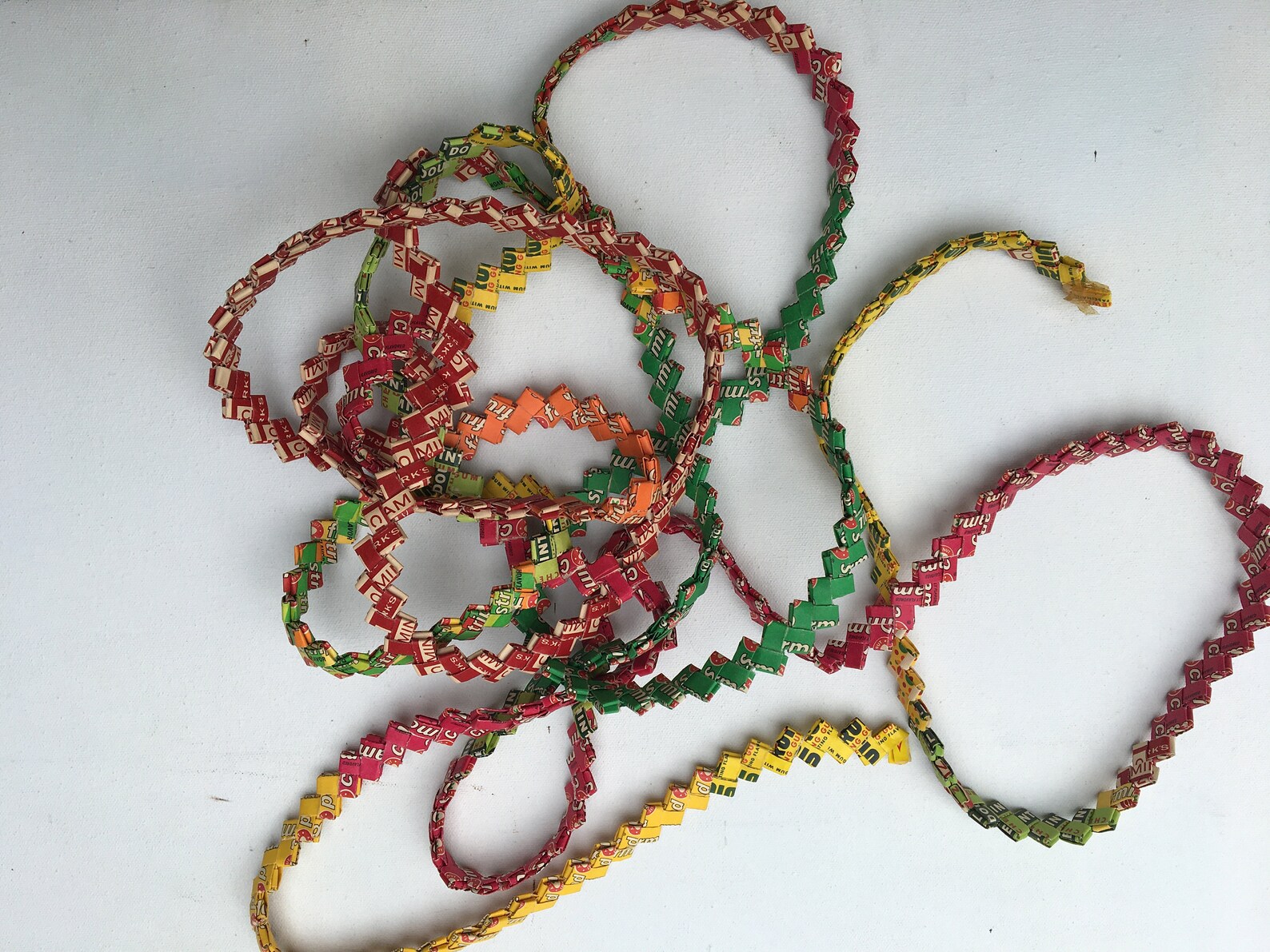 Vintage Chewing Gum Chains Gum Wrapper Crafts 60's Etsy