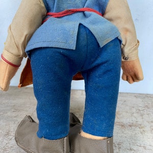 Vintage Steiff 11.5 Tall Gucki, Gnome, Dwarf Doll, Made In Germany, German Made, Old Man With Beard image 10