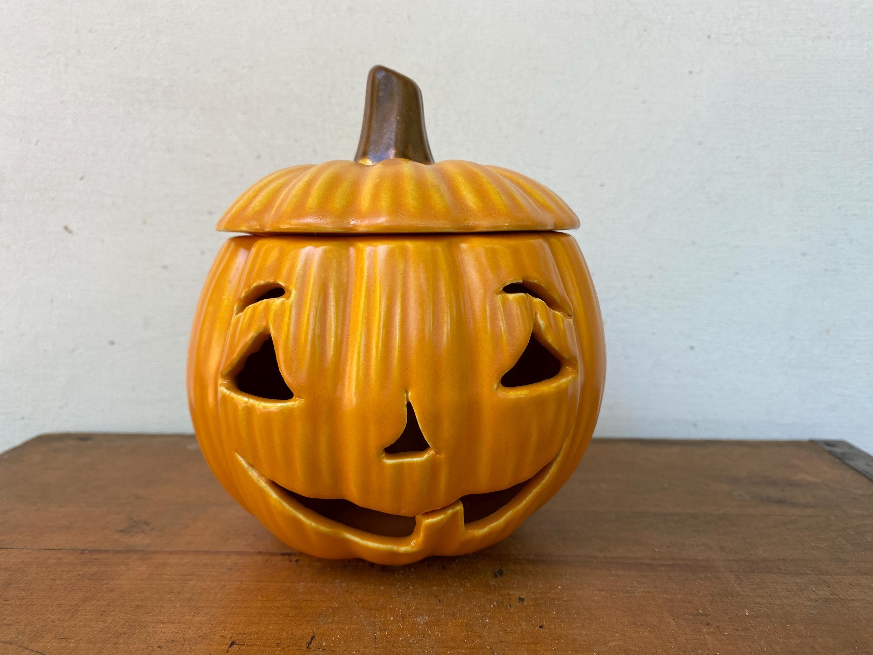 Vintage Lighted Jack O Lantern - Etsy