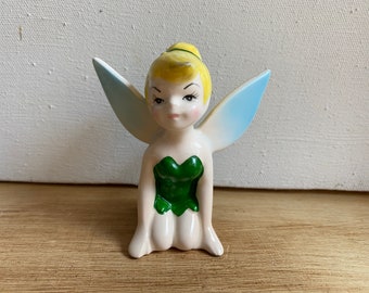 Vintage Tinkerbell Figurine, Disney Souvenir, Peter Pan Character, Fairy, Pixie