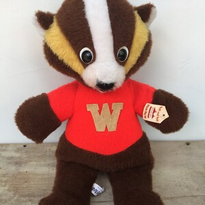 wisconsin badger stuffed animal