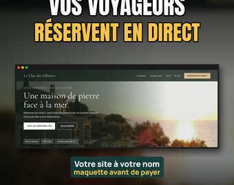 Individuell gestaltete Präsentationswebsite | 3 Seiten für Pensionen, Concierge-Services und Ferienwohnungen