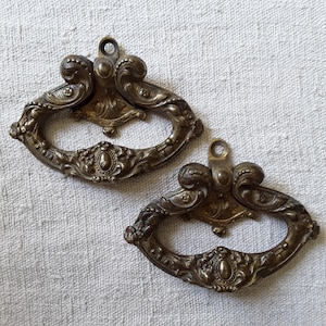 Antike Bronze Schubladenknäufe, Schubladengriffe