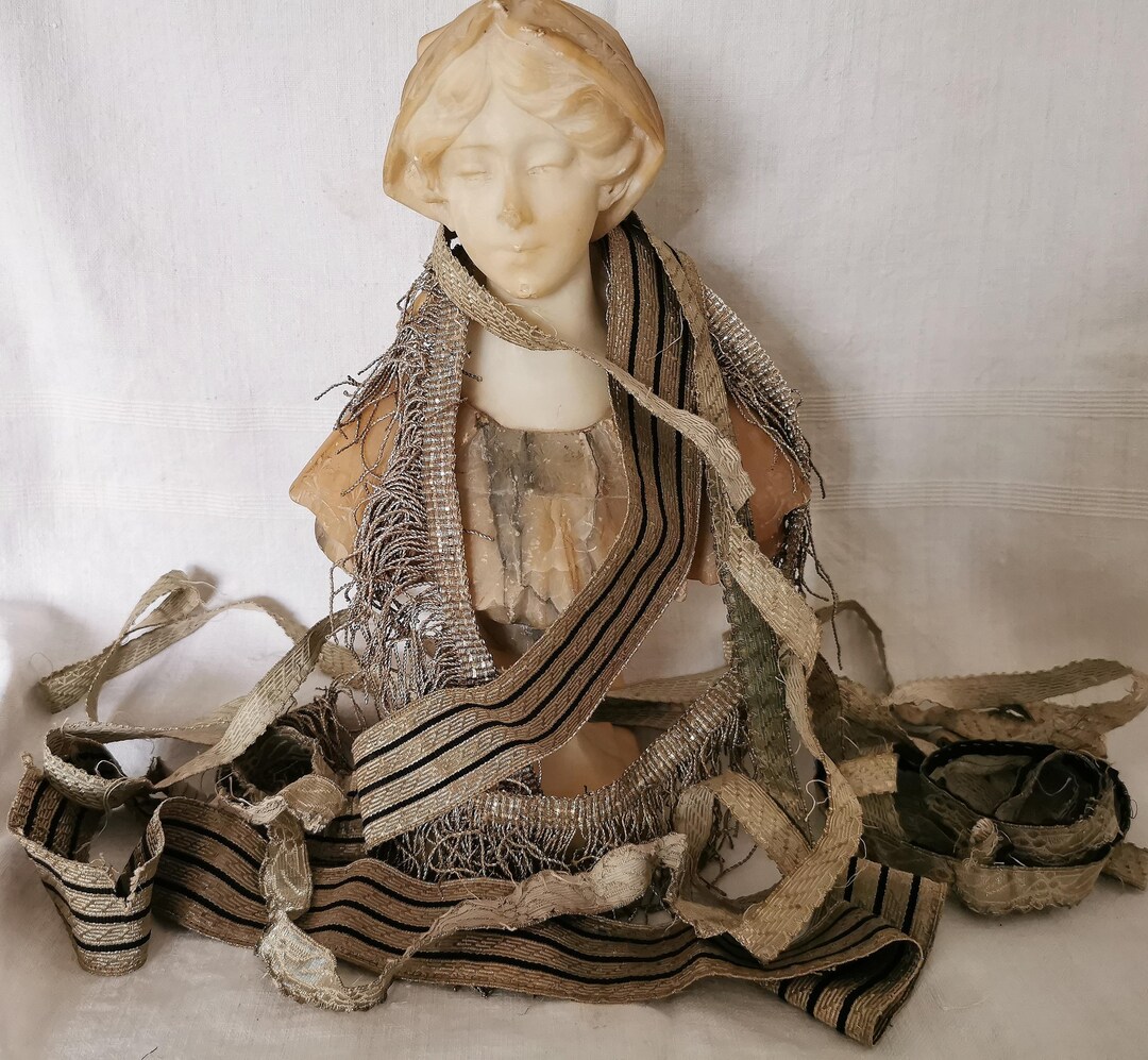 Antique Silver Gilt Fringe and Braid, 18th/19th Century Costume Trim - Etsy