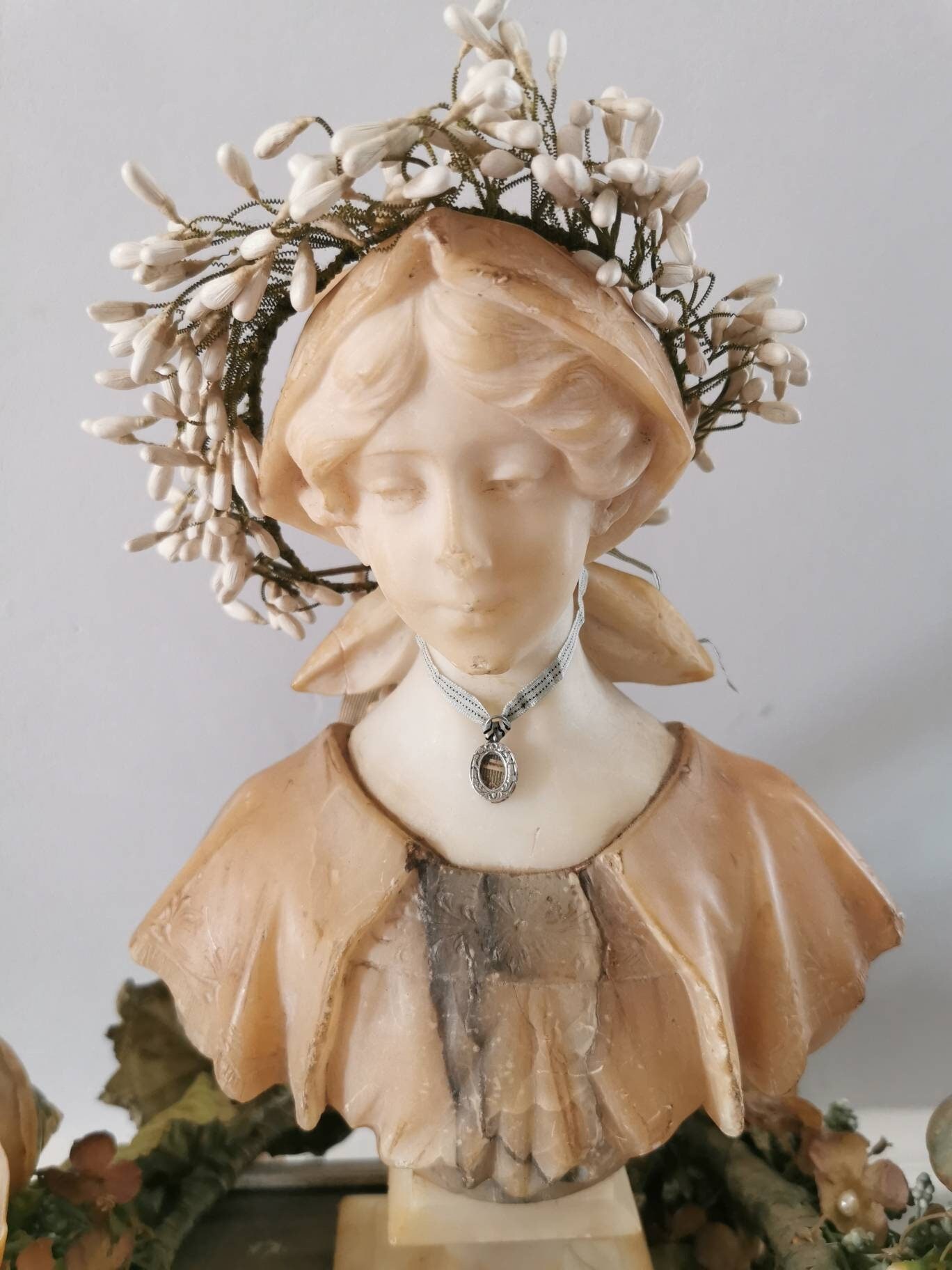 Français Reliquaire Antique en Argent, Des Saints, Art Du Couvent, Saintes Reliques.