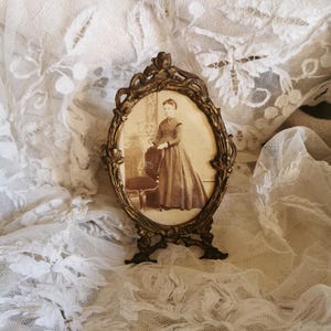 Photograph frames,French Vintage frames, Gilt Bronze Frame, French country decor, Sustainable Decor.