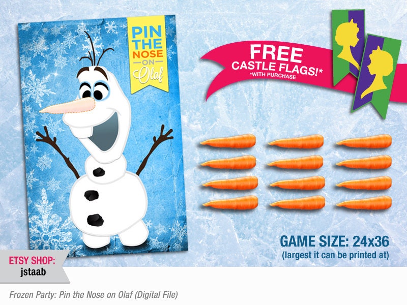 olaf-print-out-the-pin-on-nose