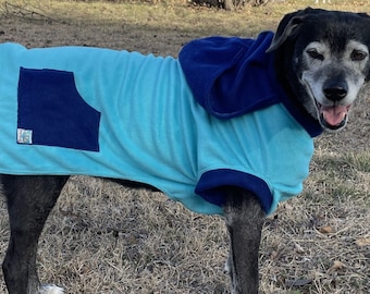 Large Dog Hoodies XLarge or 2XLarge Soft fleece Name Embroidery