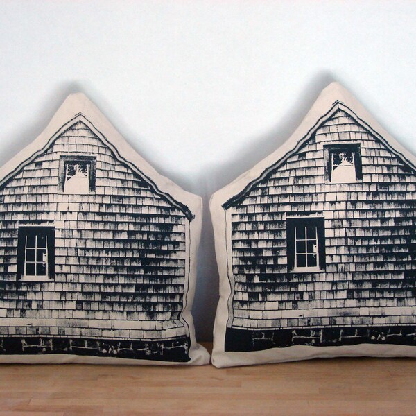 Little Barn Throw Pillow