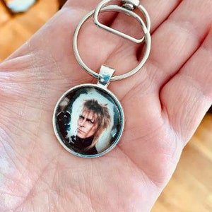 David Bowie Labyrinth Keychain