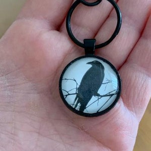 Raven Keychain